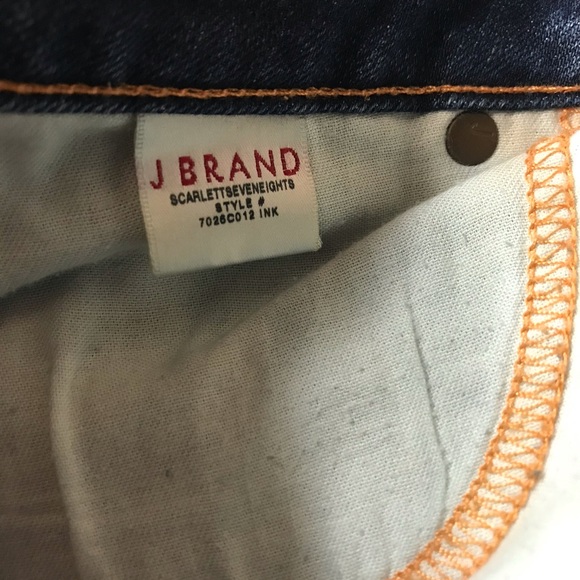 J Brand Scarlett Seven Eights Crop Jeans - Picture 5 of 8